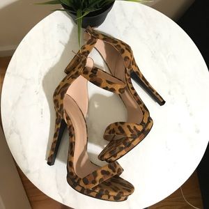 Leopard Heels
